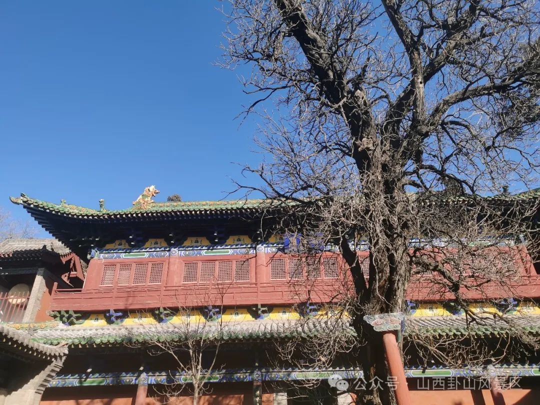交城卦山天宁寺千佛阁 图源：山西卦山风景区