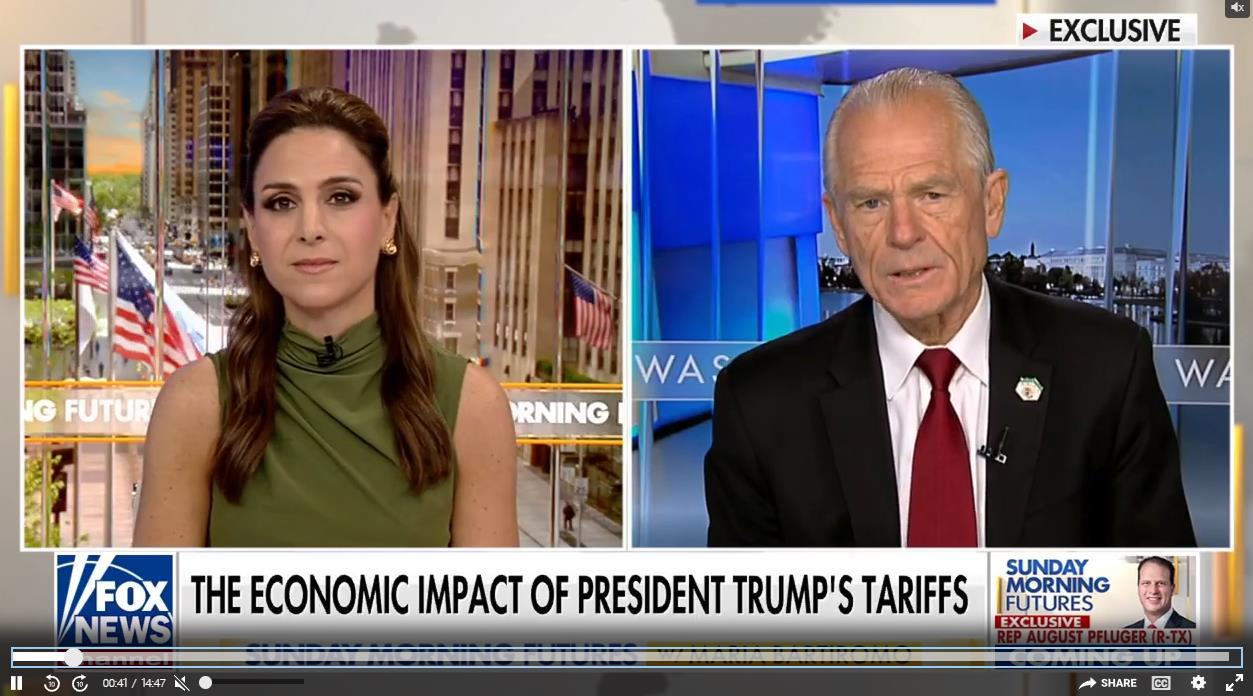 特朗普顾问谈美股暴跌：只要不卖掉股票，就不会亏钱_凤凰网