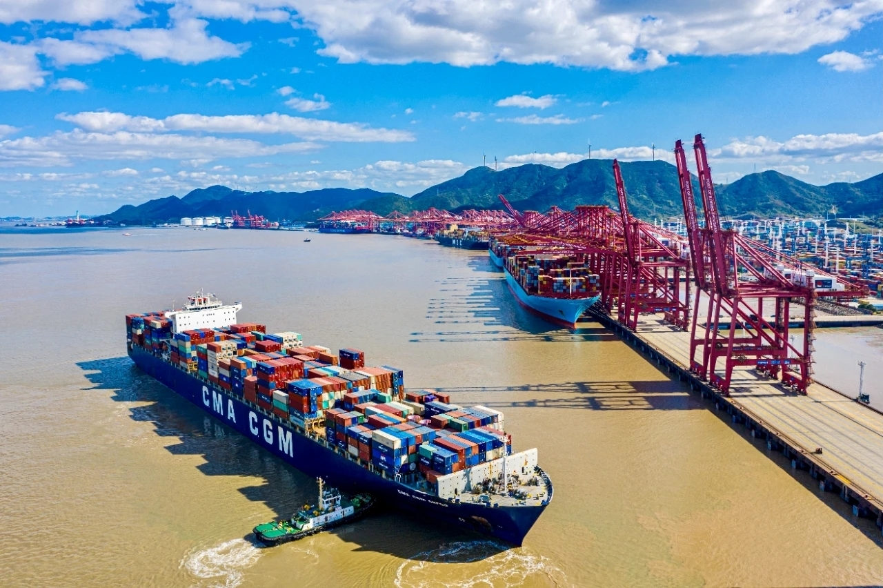 宁波舟山港 汤健凯 摄