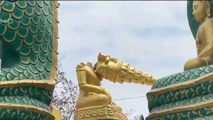 缅甸实皆全城80%建筑物倒塌，百余座佛寺遭毁，僧尼无处朝拜