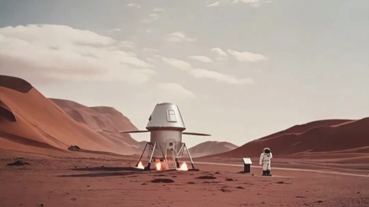 金昌火星一号基地云端之旅很拉风　这场面真的AI了