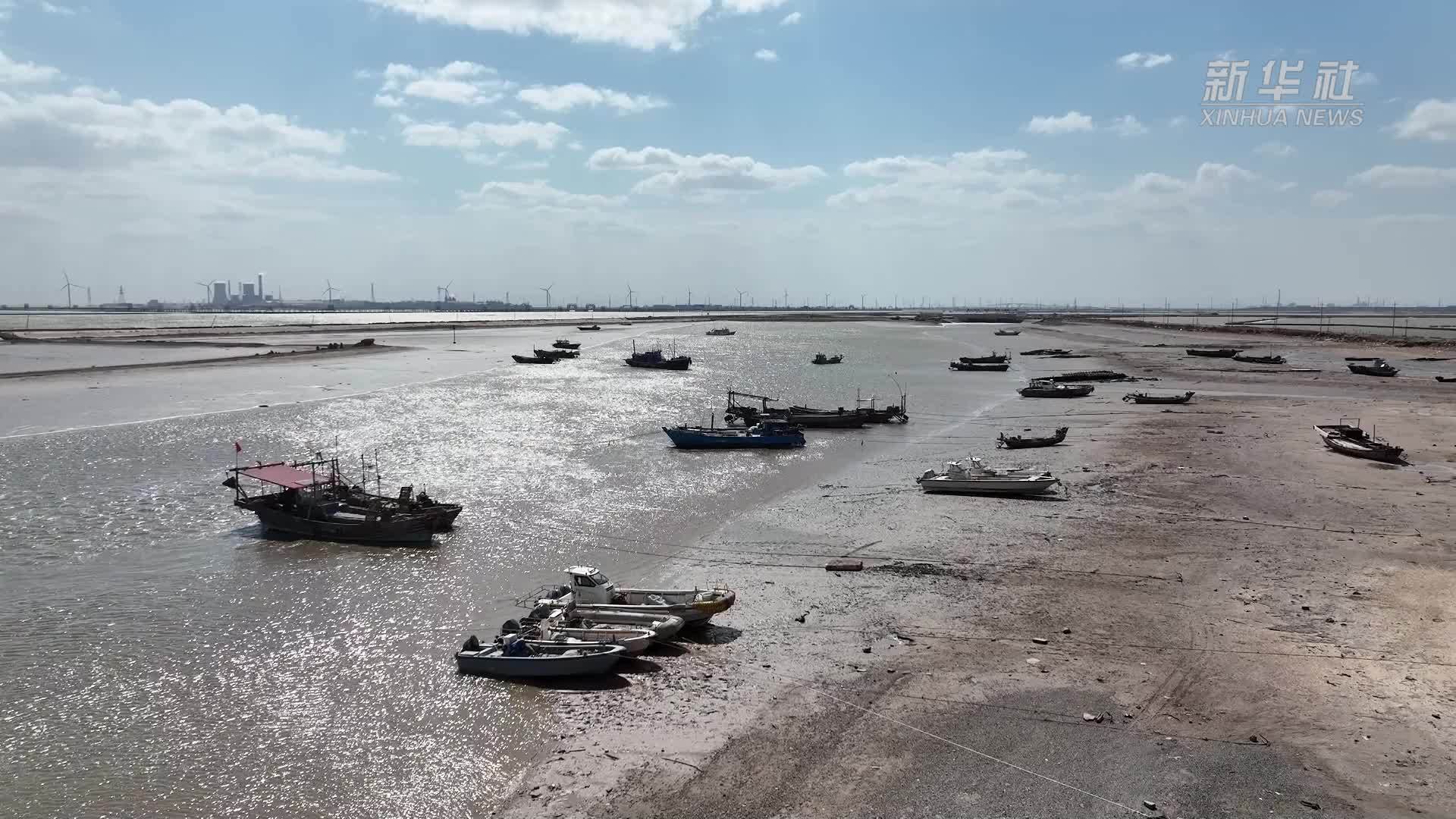 山东无棣：渔业部门积极应对海上大风天气