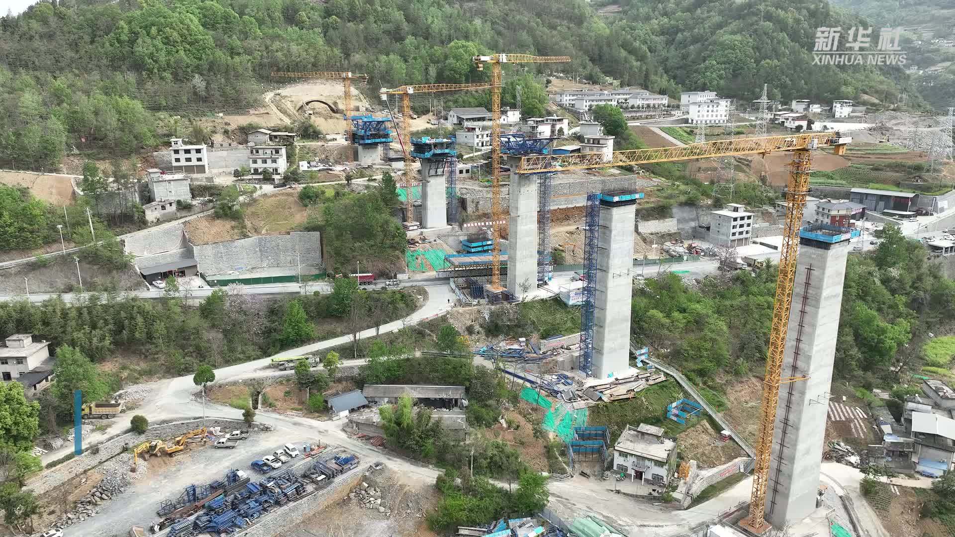 西渝高铁陕西段重点工程建设顺利推进