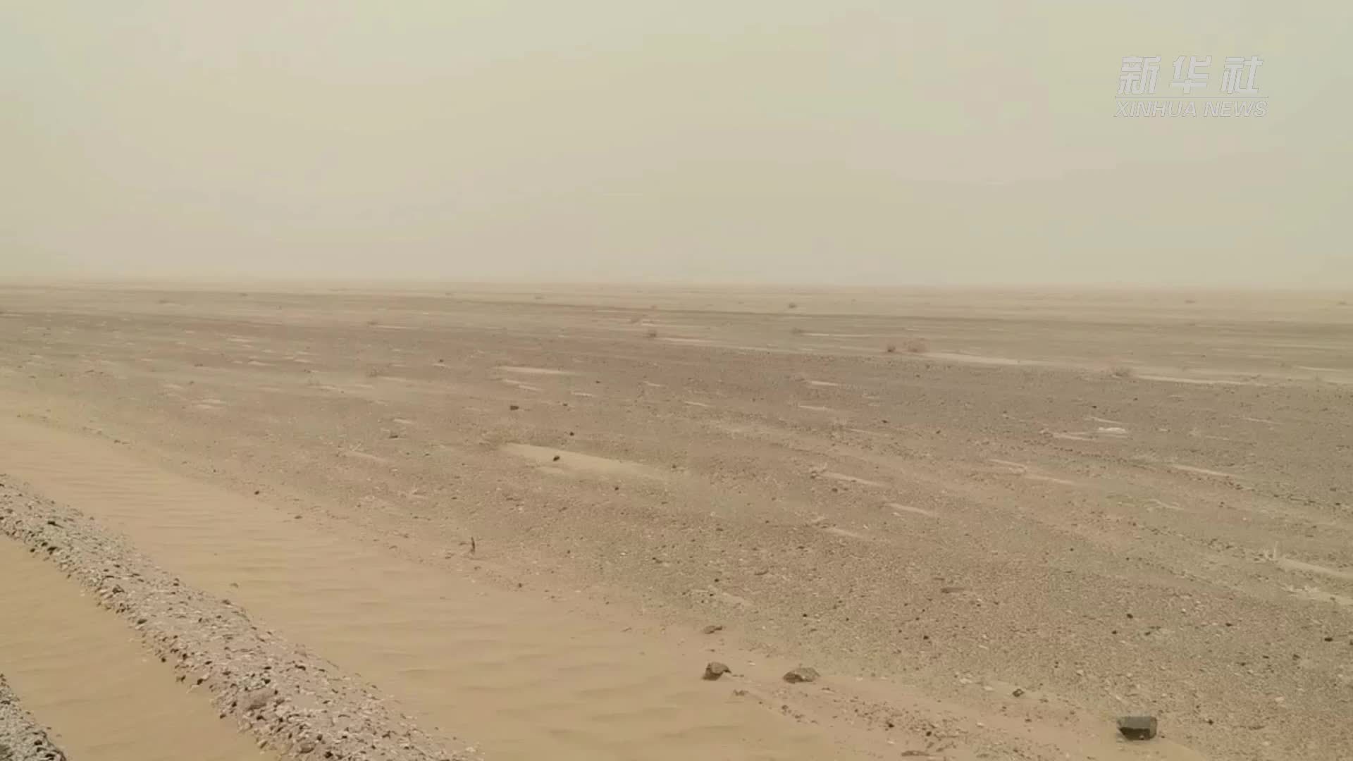 内蒙古发布沙尘暴黄色预警信号