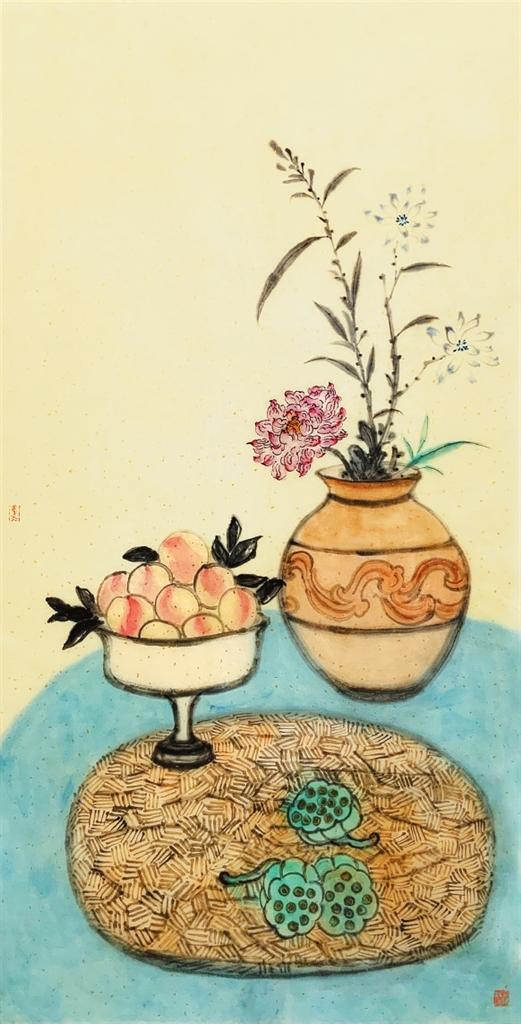 美好时光　（中国画）　丘宁