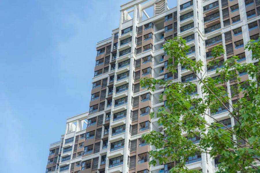 蜀山区高标准建设安置房小区。