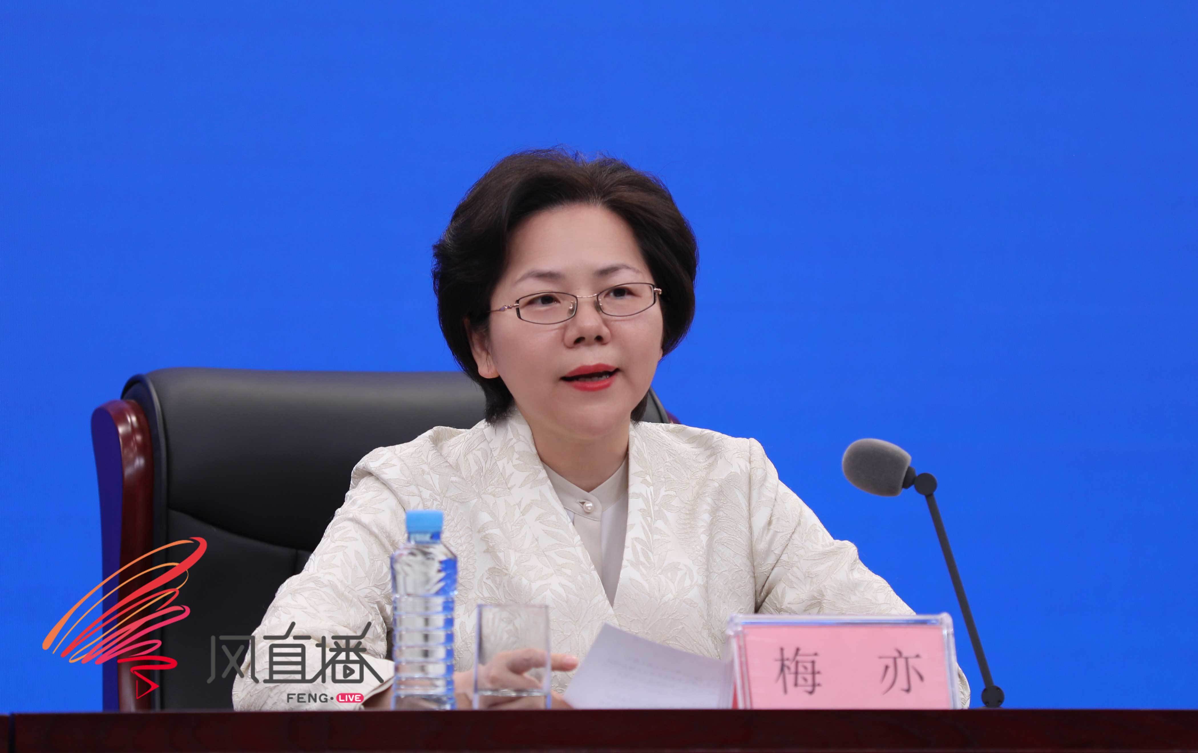 省文化和旅游廳黨組書記、廳長梅亦（史玉琨 攝）