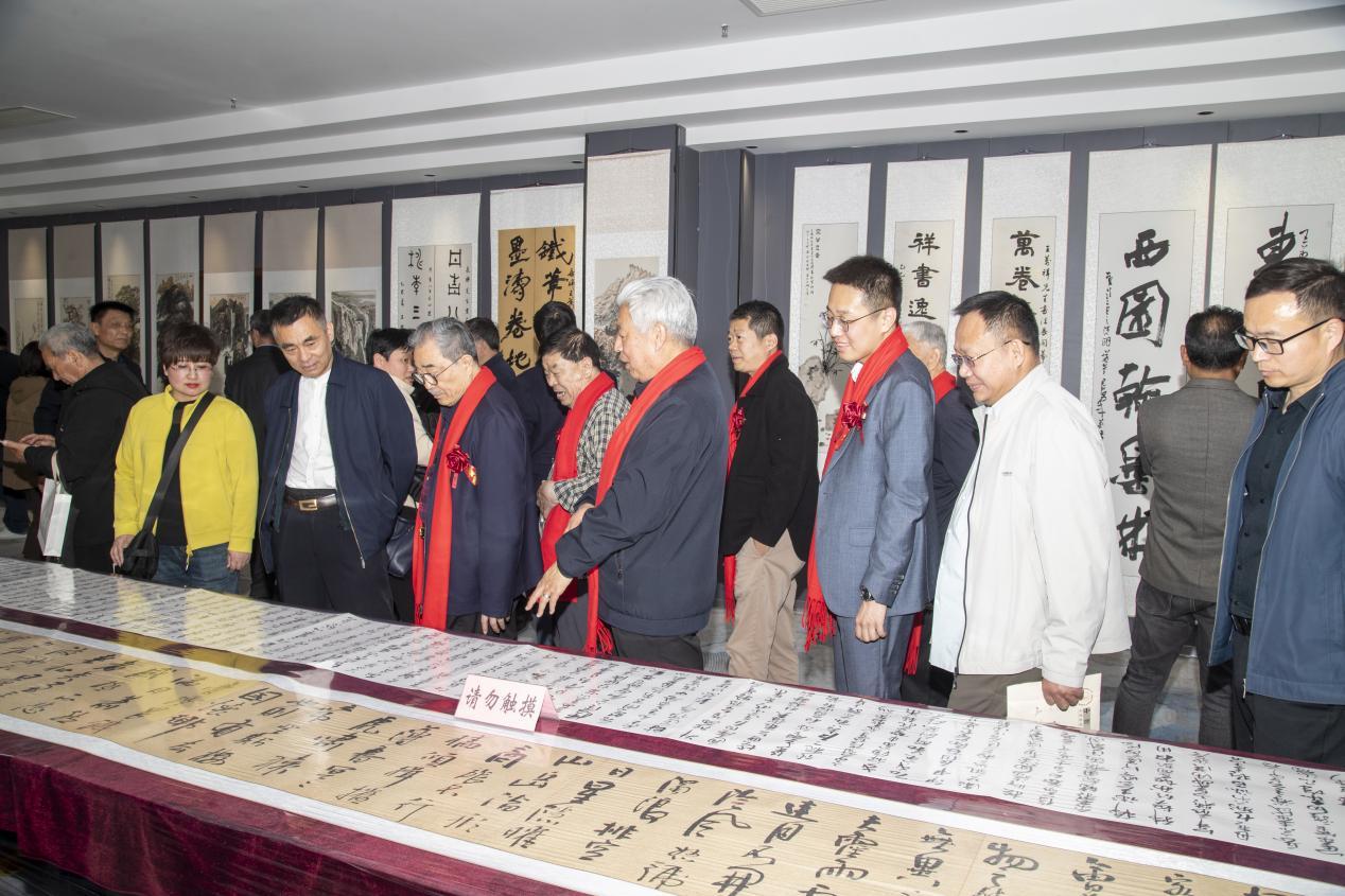 王万祥书画作品展在嘉祥隆重开幕