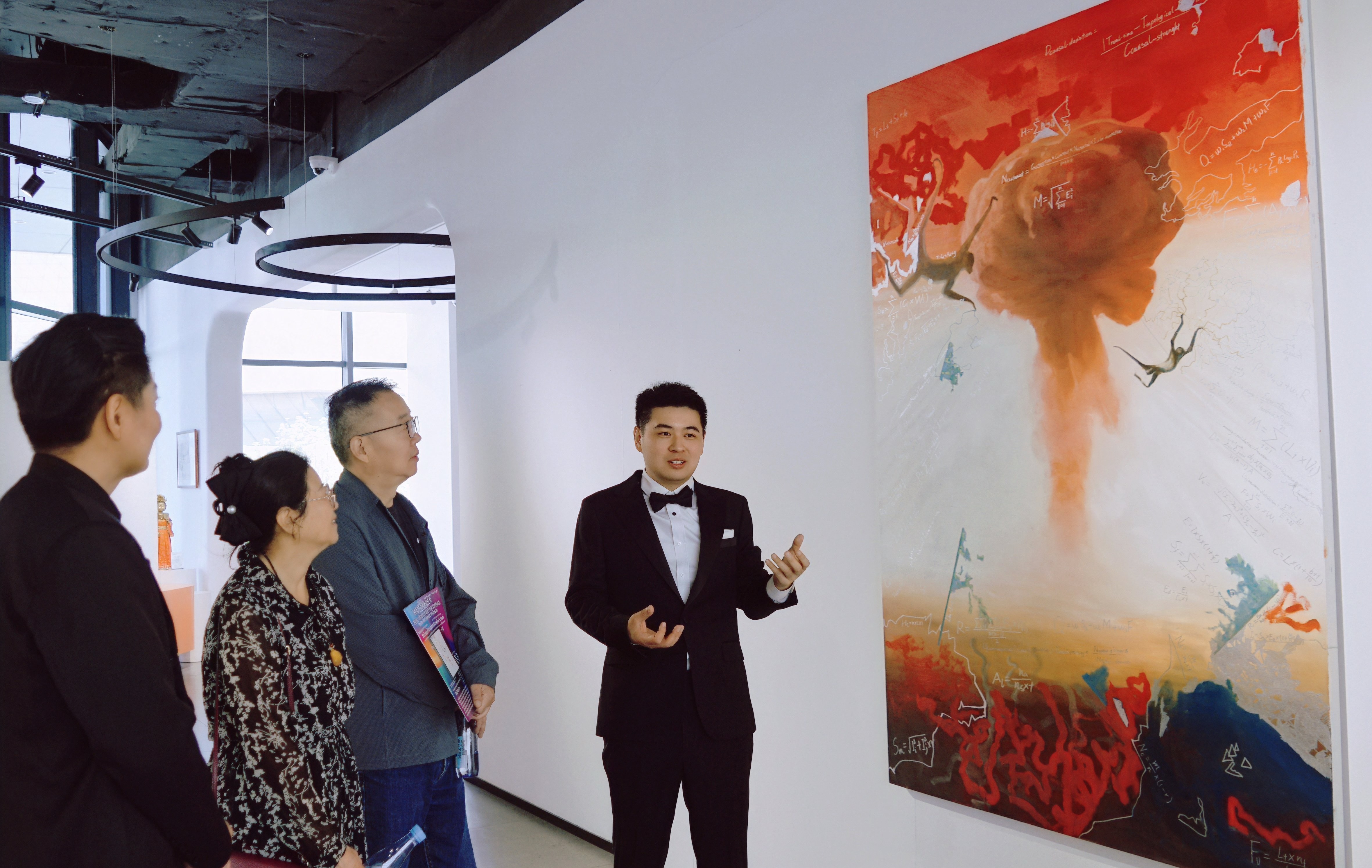 量子叙事学派首展《探索造物主的逻辑的艺术》在西安启幕