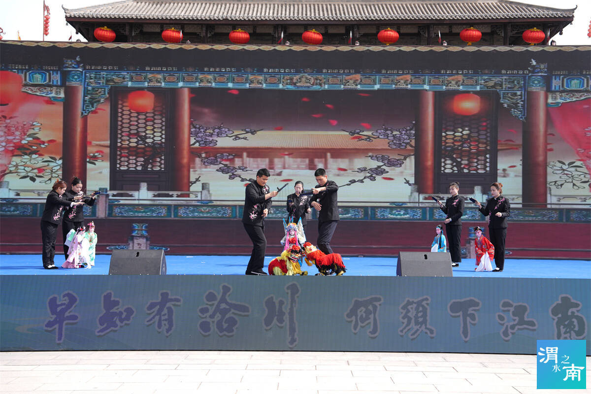 国家级非物质文化遗产——合阳提线木偶表演《闹春》