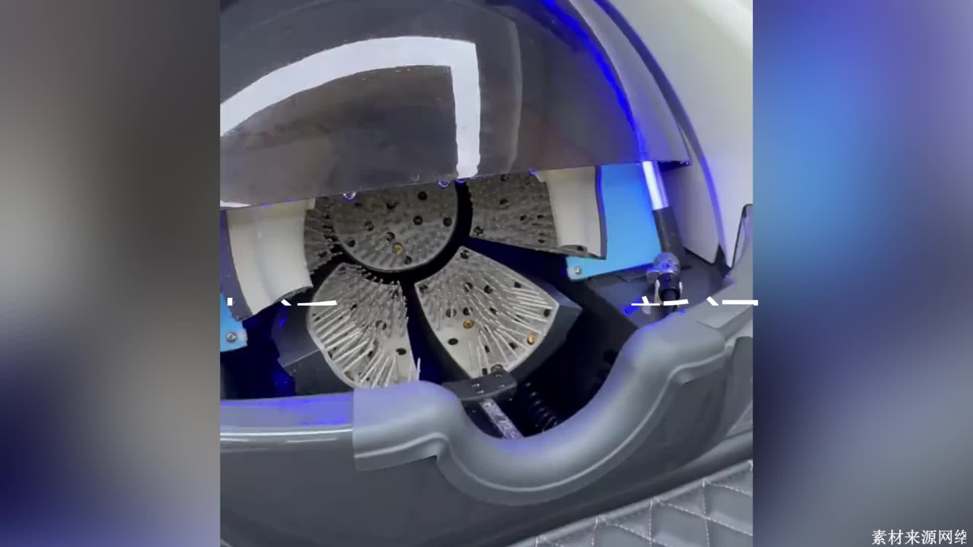 多地开AI洗头店有网友担心有触电风险，店主：顾客头部只会接触到水，不会碰到电路板块