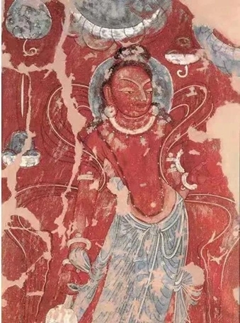 天梯山石窟壁画