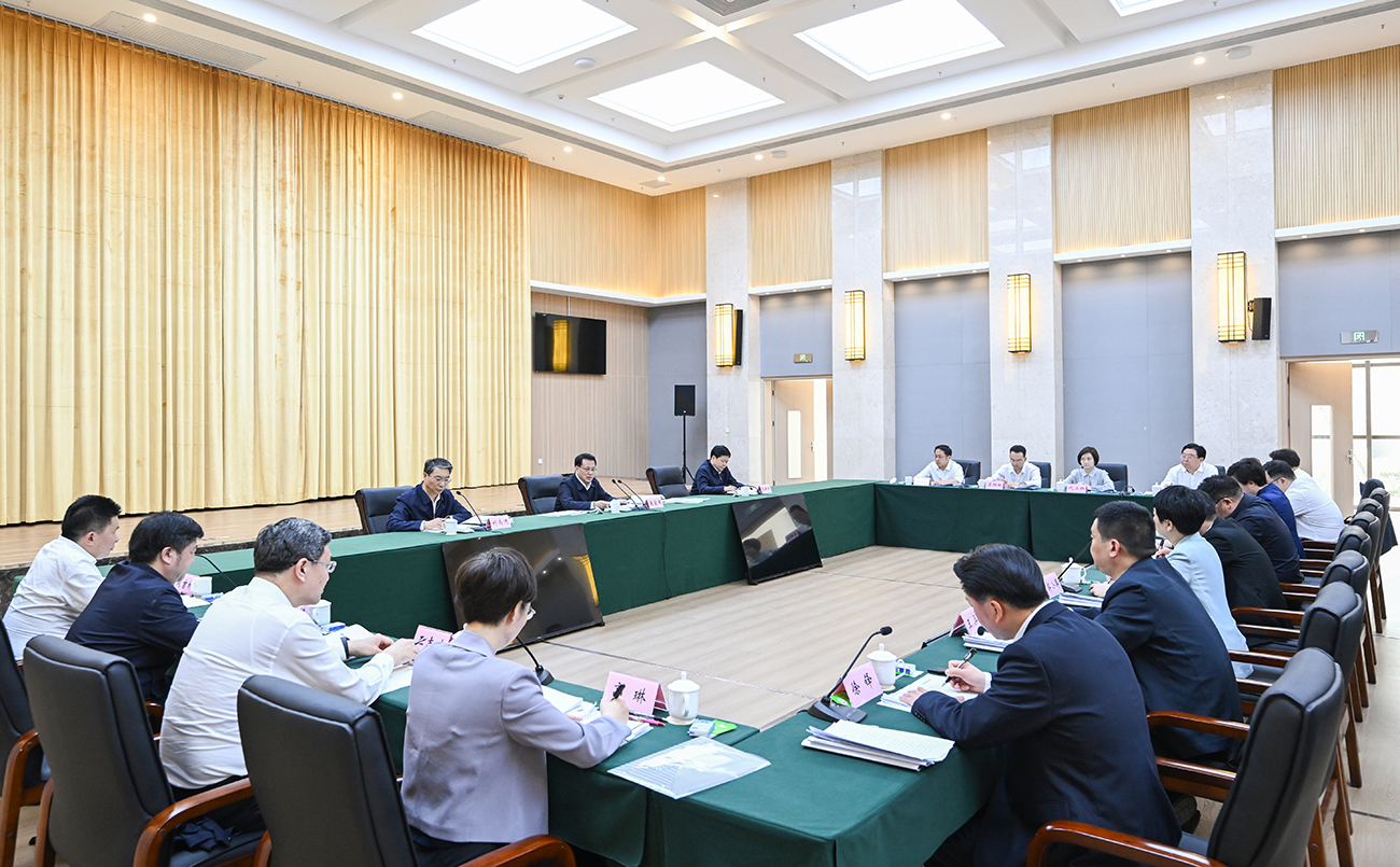 4月17日，重庆市委书记袁家军召开推动“一区一策”多元特色发展座谈会。记者 苏思 摄