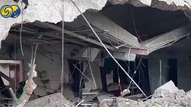 加沙城唯一还在运营的医院遭以军袭击