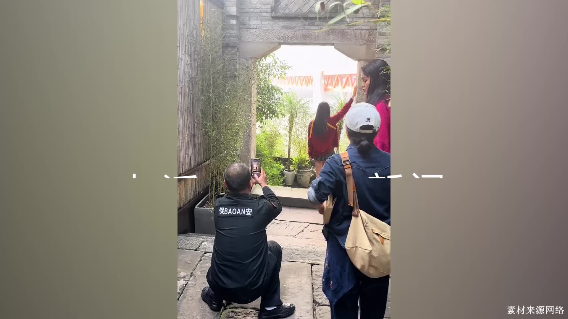 重庆一保安大叔因“很会拍”走红，网友调侃其是被耽误的摄影师，当事人：没学过摄影
