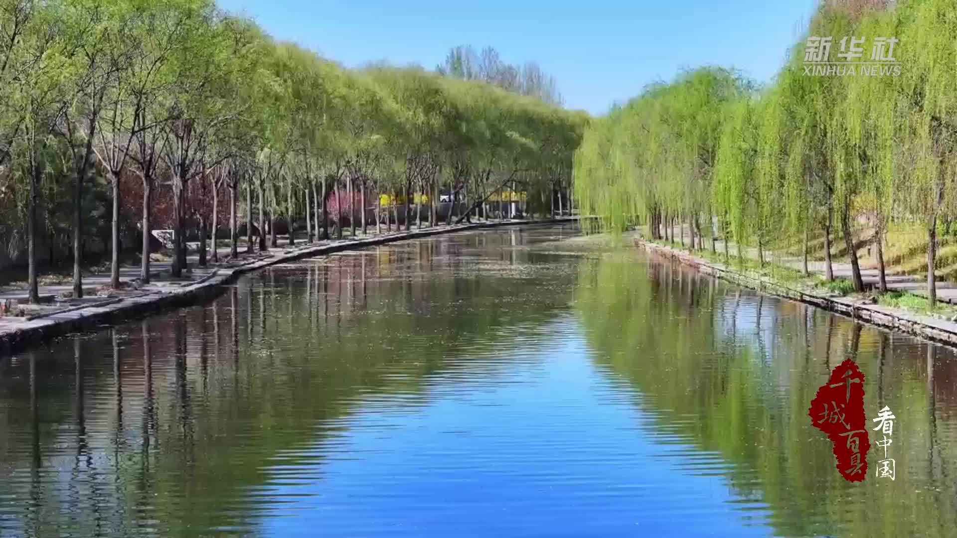 千城百县看中国｜河北竞秀：春日里的大激店生机勃勃