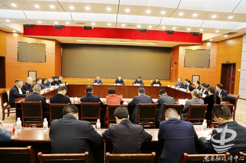 会议现场。 记者 余鸿 摄