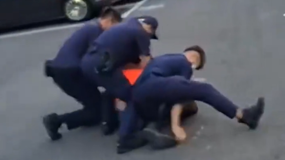 高雄罢绿团体领衔人遭当街逮捕！高喊“绿色恐怖，警总复辟”