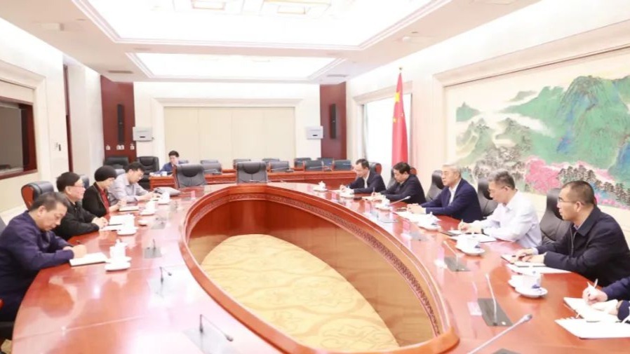 最高检党组第四巡视组对省检察院党组开展巡视 尹弘会见巡视组组长一行