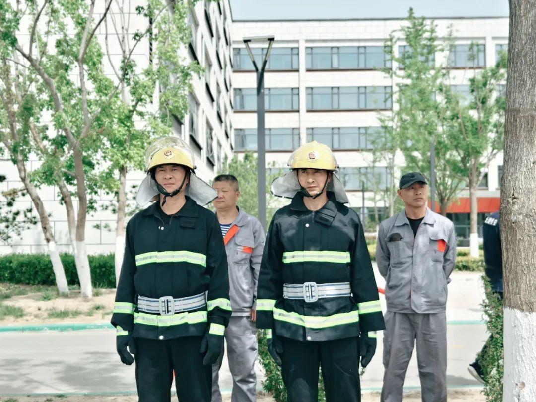 济宁天立学校初中部举行消防安全演练