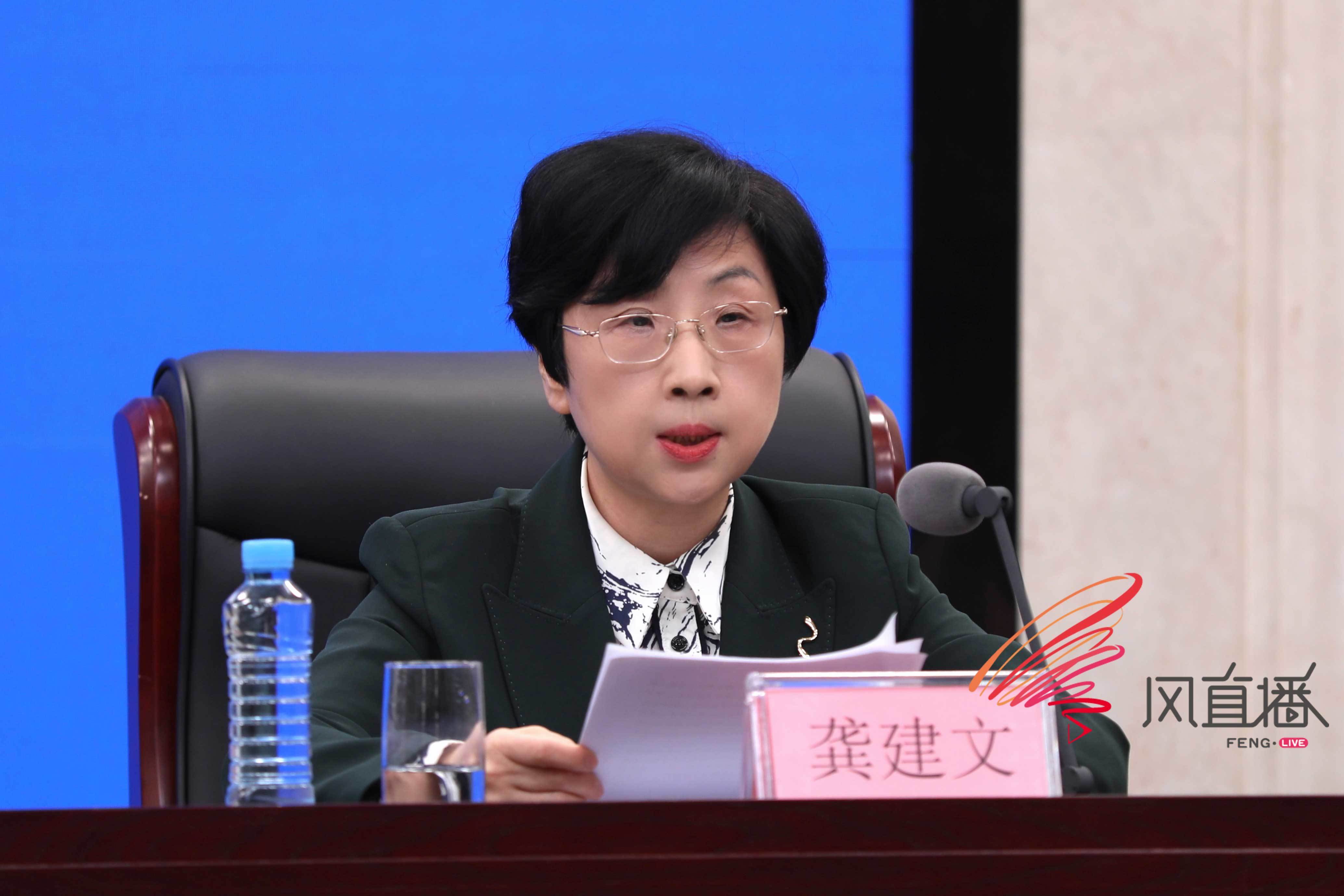 省委宣傳部副部長、省文明辦主任龔建文（史玉琨 攝）