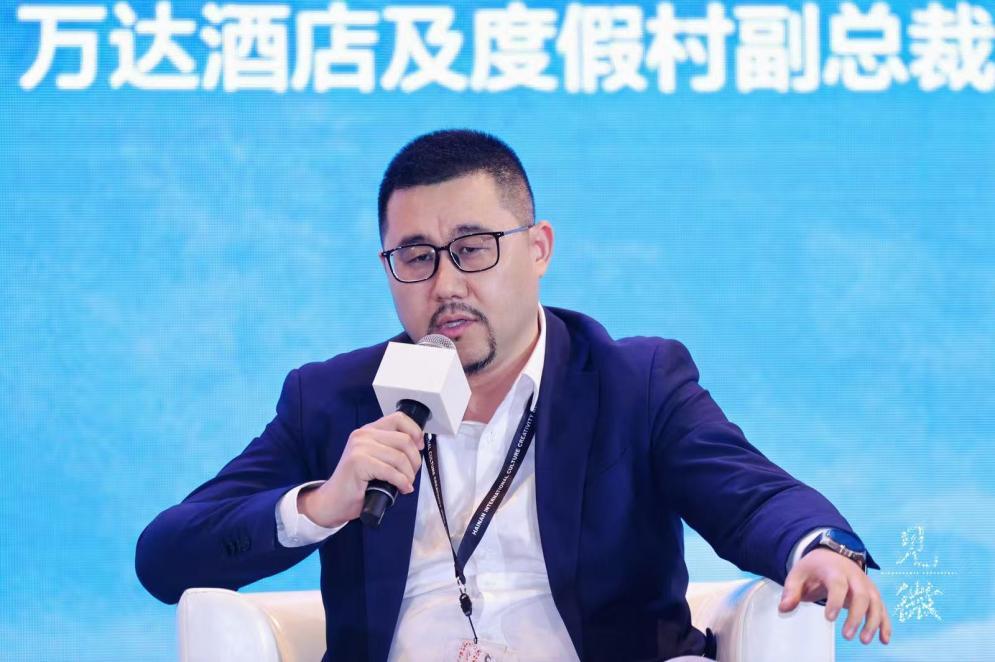 图注：万达酒店及度假村副总裁王鑫
