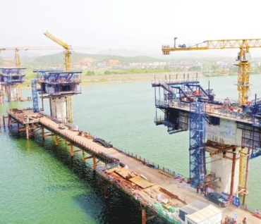 峡江县：渡改桥项目建设有序推进（图）