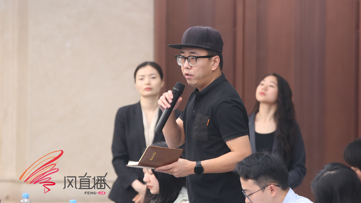 光明日報提問（省政府網文穎 攝）