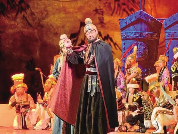 经典舞剧《大梦敦煌》演出剧照