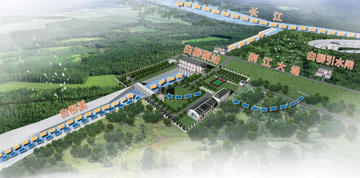 白柳枢纽综合布局图