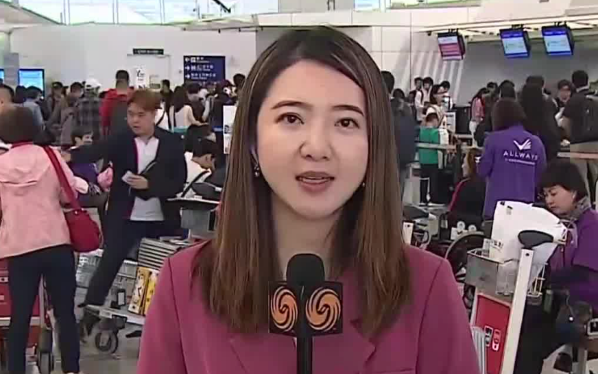 记者连线｜复活节假期首日 大批旅客经香港机场出发