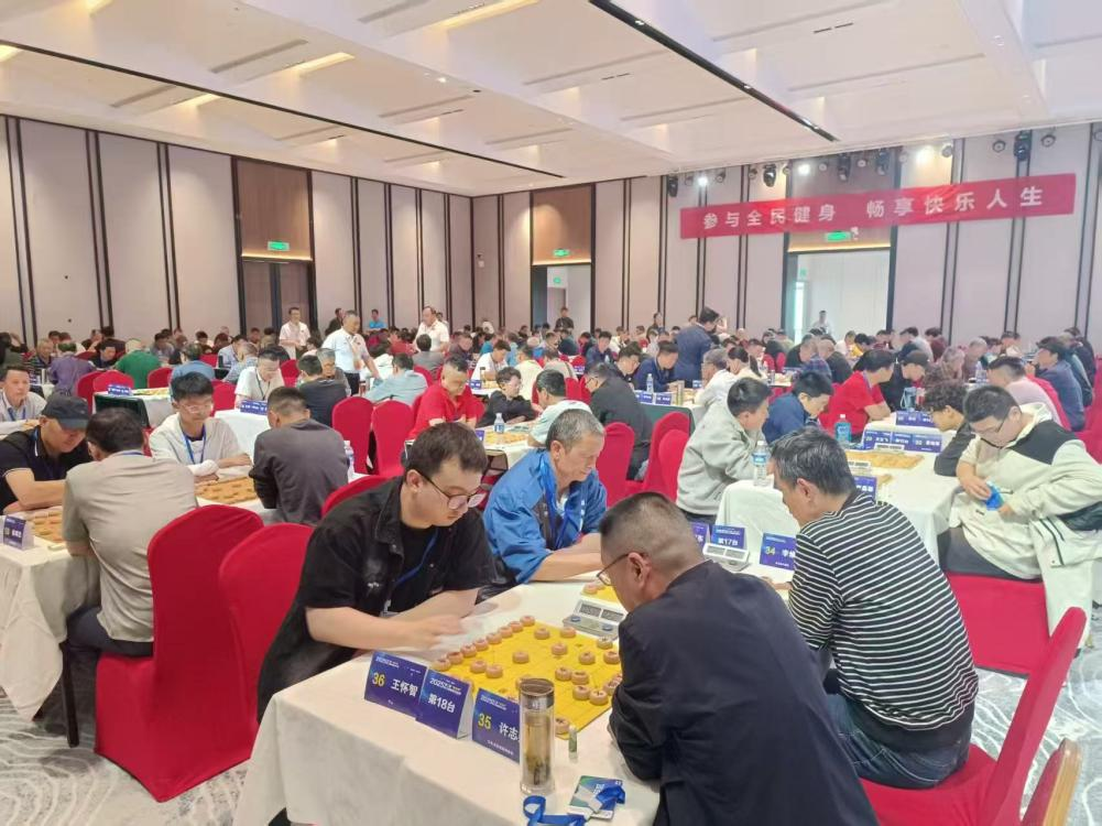 百余名长三角象棋高手博弈天长