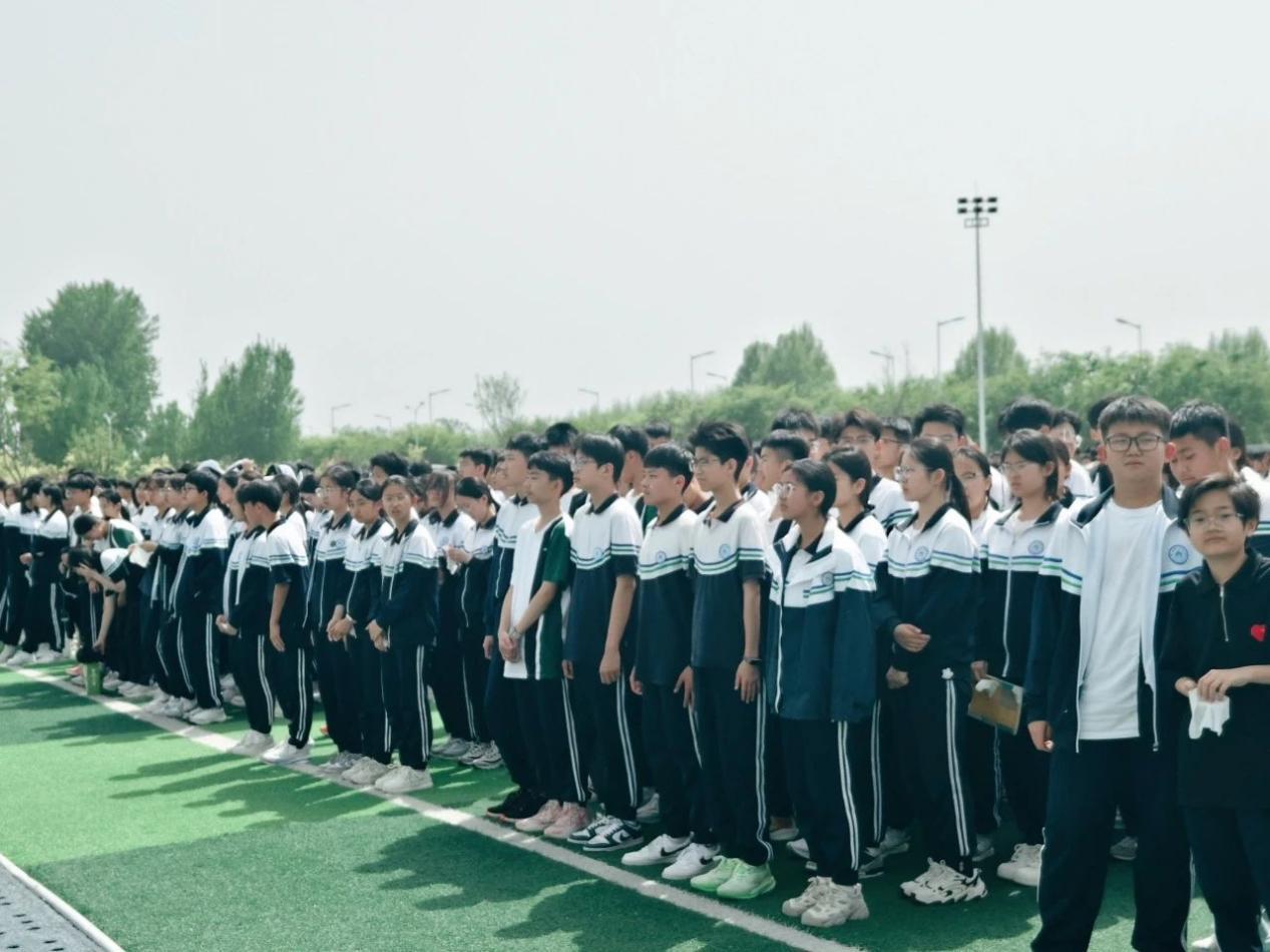 济宁天立学校初中部举行消防安全演练