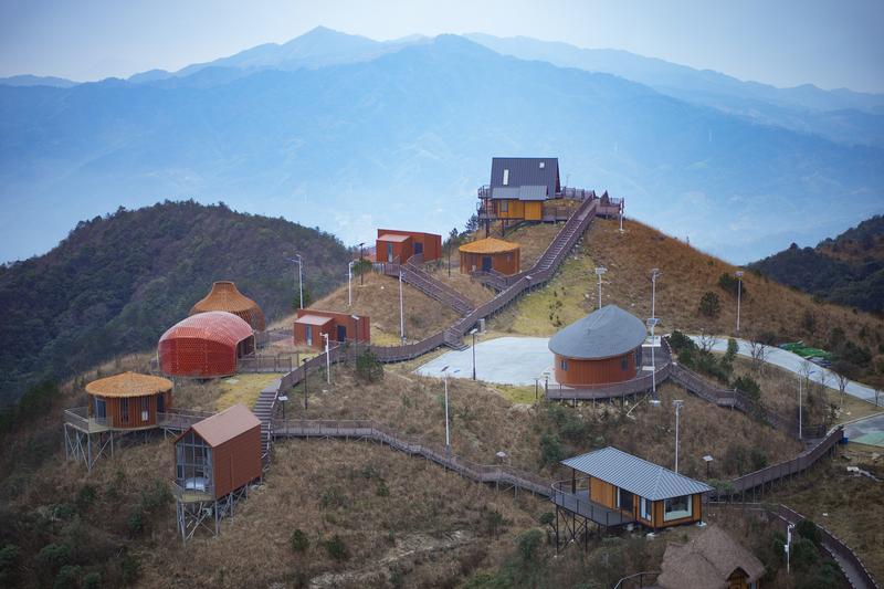 这是在湖南省郴州市桂东县拍摄的一处民宿。新华社记者 陈泽国 摄