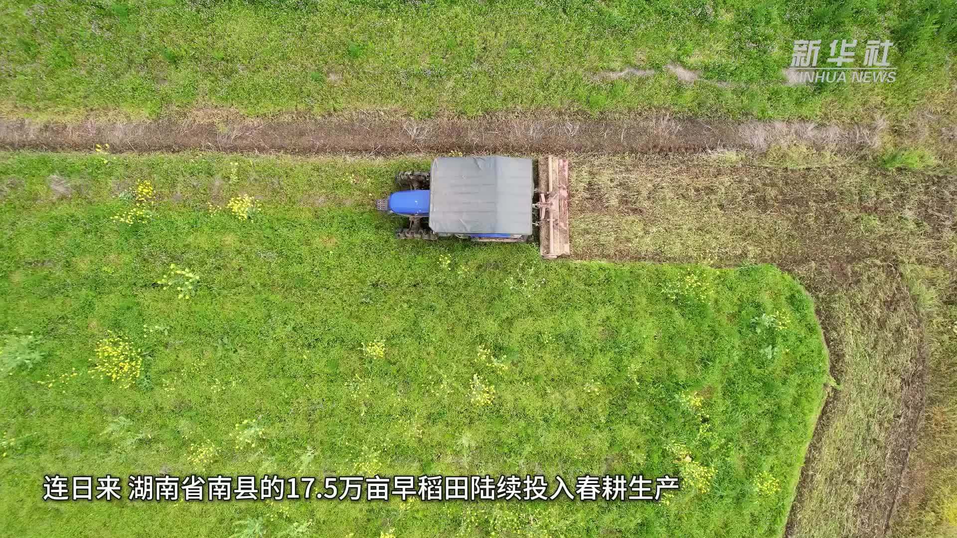 湖南南县：绿色种养循环助推“低碳春耕”
