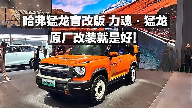 哈弗猛龙官改版 力魂·猛龙 原厂改装就是好