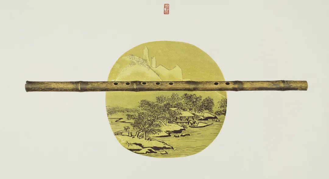 于承佑《清平乐》版画2001