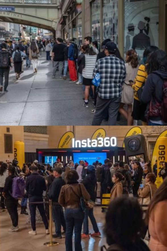 热搜第一!纽约市民凌晨5点排队两条街抢购中国相机