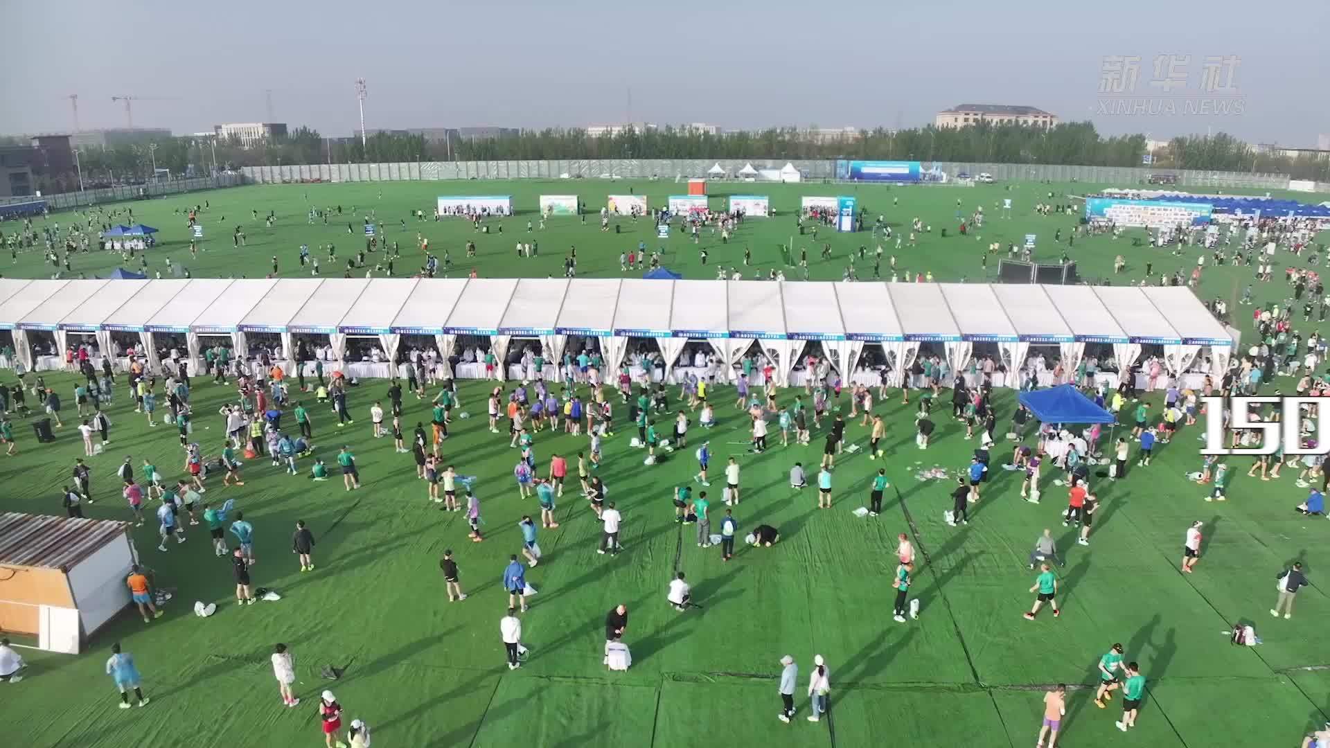 逐梦湿地赛道 15000名跑者燃情天津宁河七里海半马