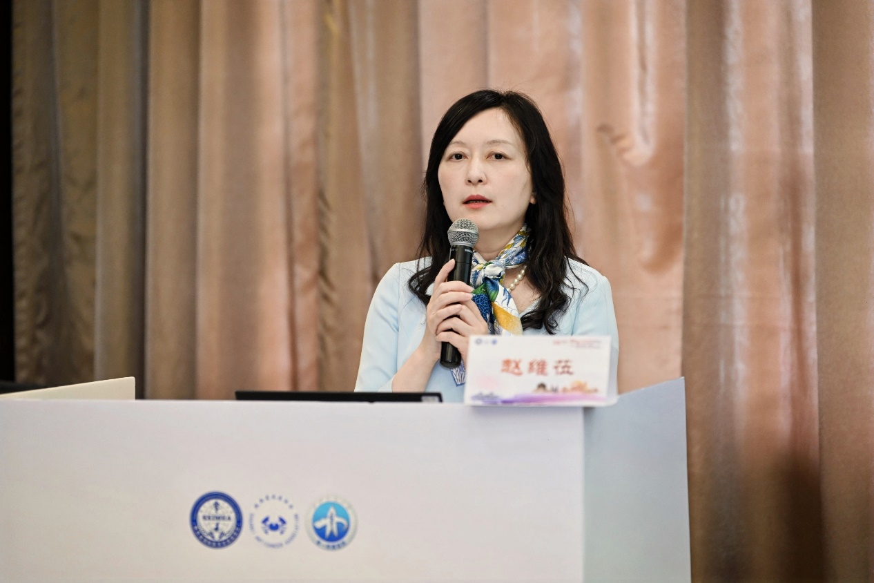 上海血液研究所所长，上海市重中之重临床医学中心主任赵维莅教授致辞
