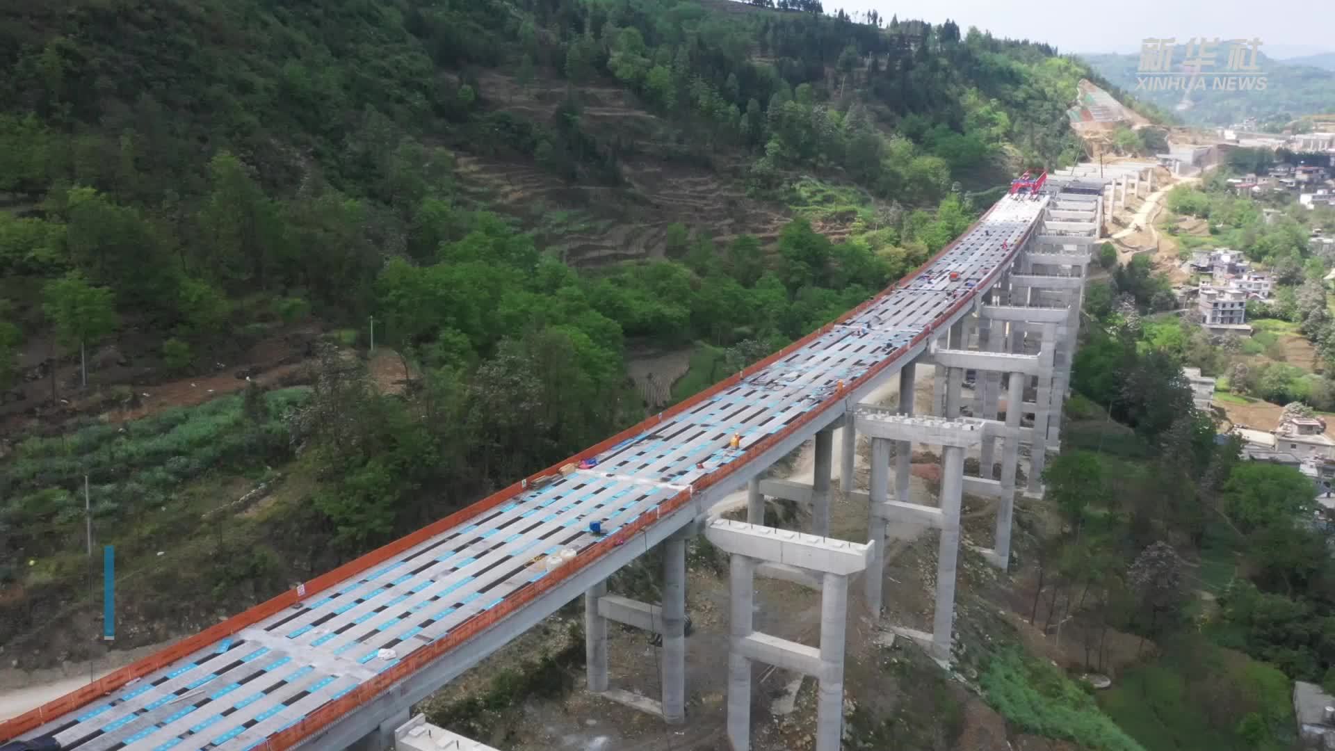 贵州安盘高速建设加速推进