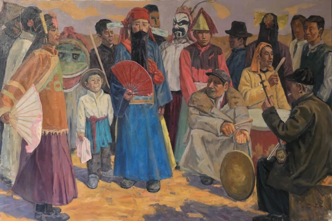 △巩超杰《武都高山戏-灯官说灯》