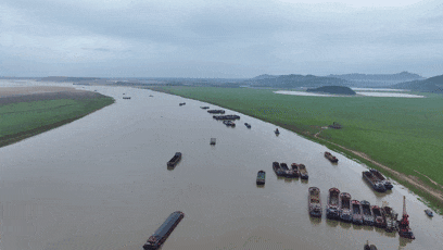 受持续阴雨天气等影响 鄱阳湖星子站水位已突破10米大关