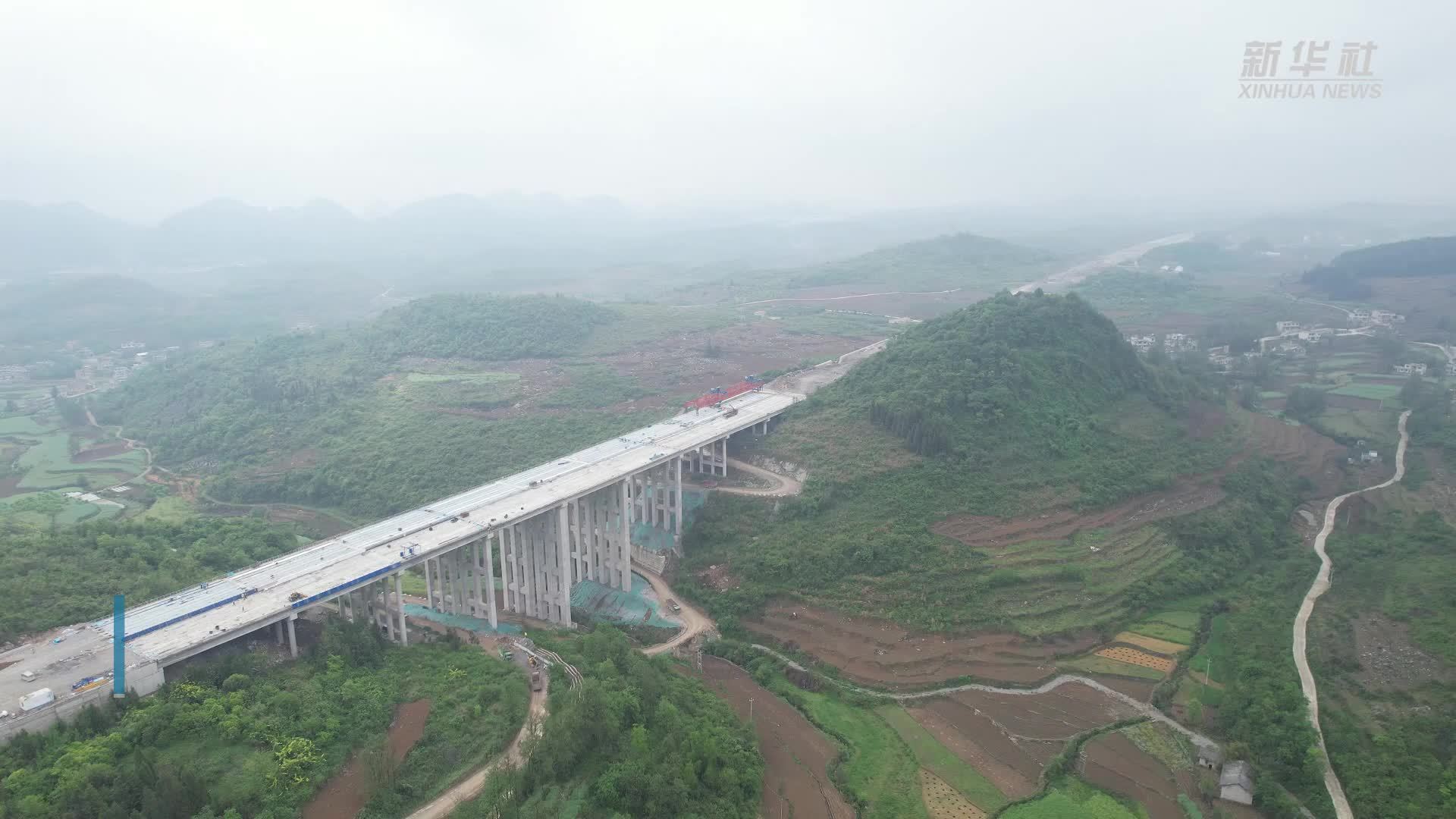 沪昆高速贵安扩容工程重点项目建设取得新进展