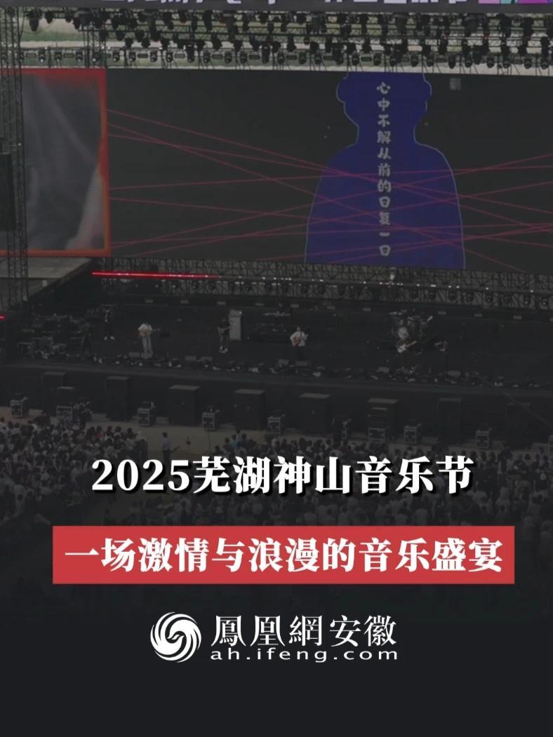 #讲好安徽故事  2025芜湖神山音乐节在安徽省芜湖市鸠江区惠生联圩激情开唱