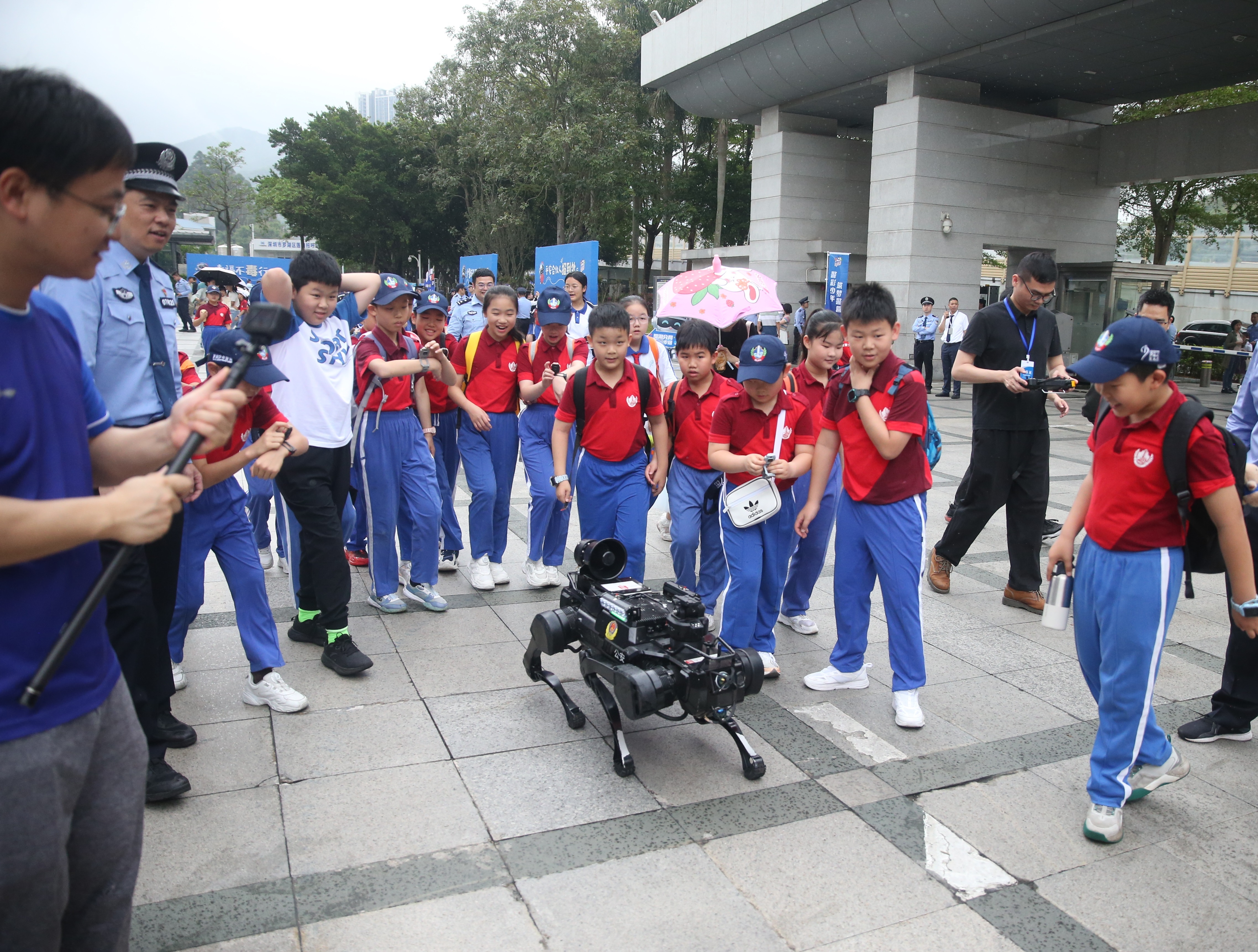 萌娃到警营“探班”，安防知识又增加了