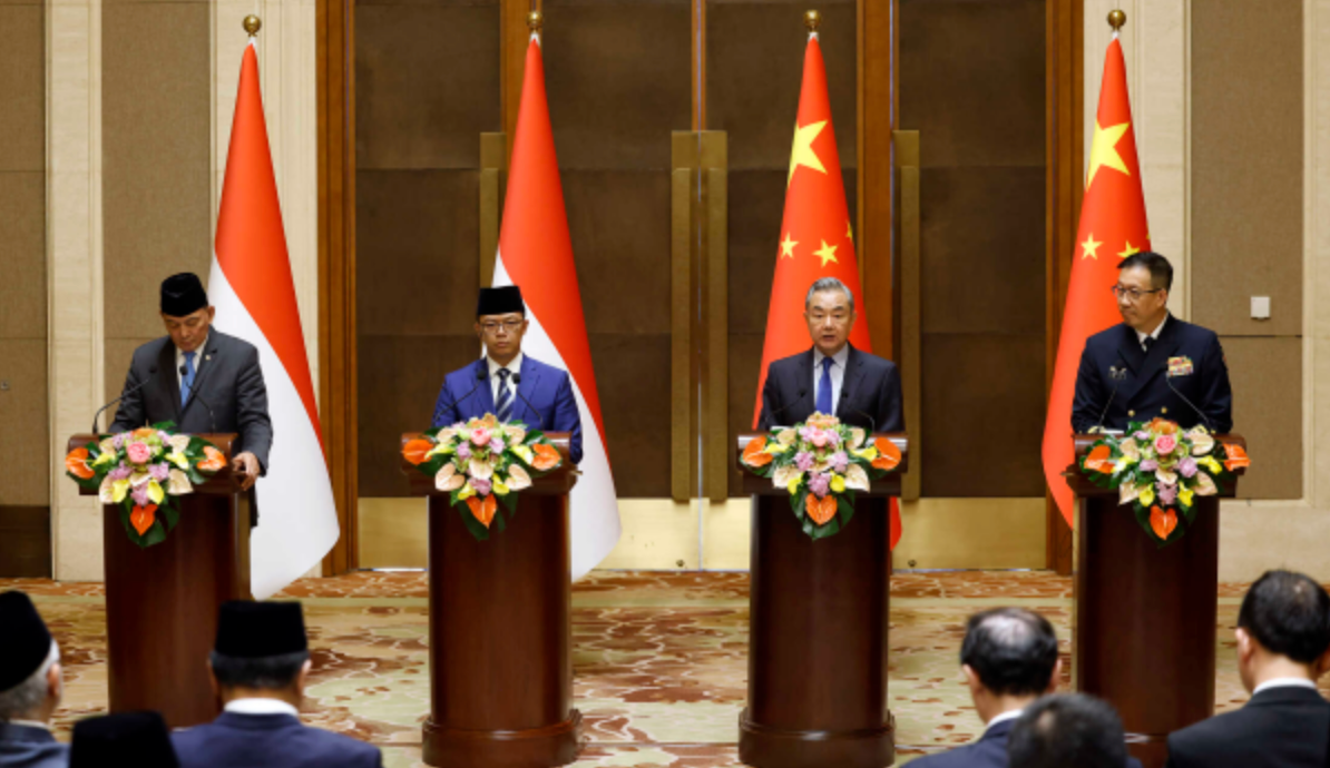 中国印尼2+2机制首次部长级会议在北京举行