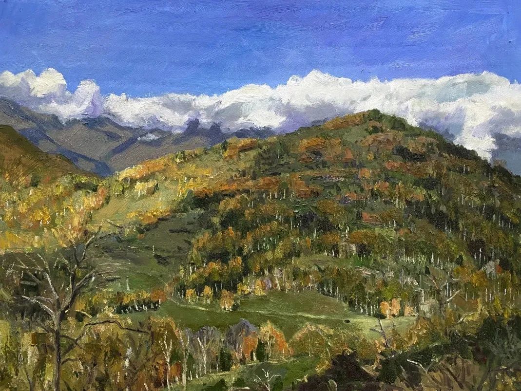 △张傅涛《千坝秋韵》