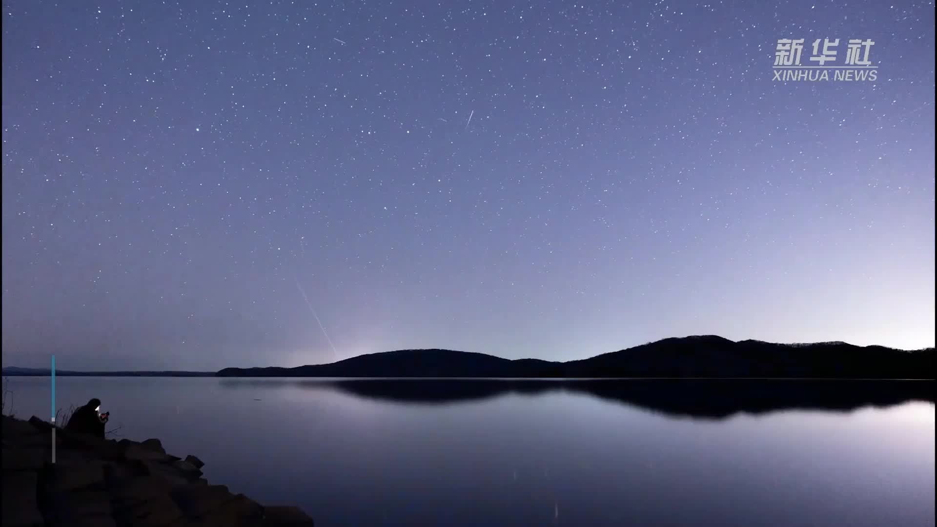 星空相册｜天琴座流星雨闪耀夜空
