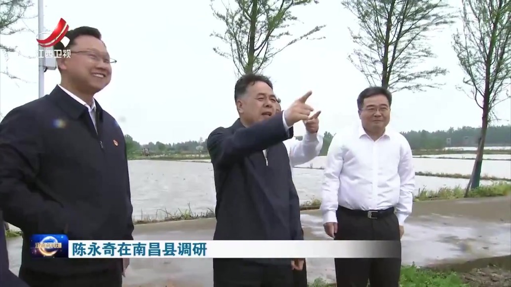 陈永奇在南昌县调研